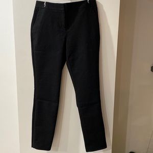 VINCE CAMUTO black sateen crop Capri pants 6